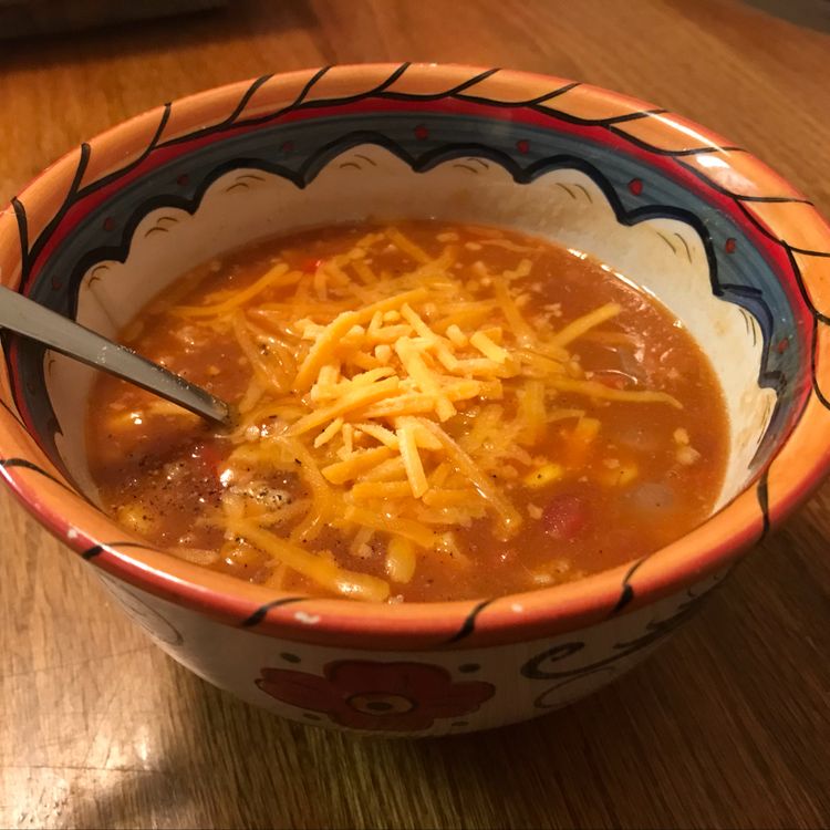 Turkey Chili Taco Soup My Skinny Recipes 6467